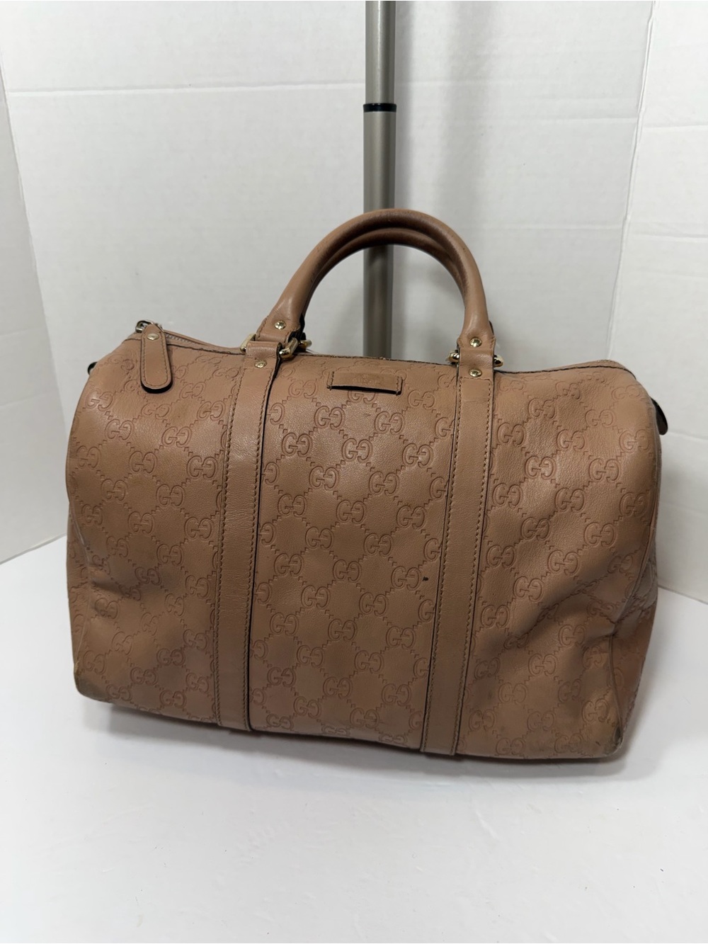 Gucci Guccissima Joy Boston Bag hang bag